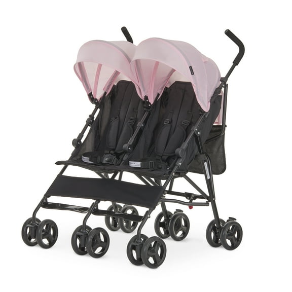 Dream On Me Twin Venture Umbrella Stroller, Pink