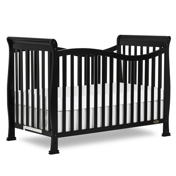 Dream On Me Violet 7-in-1 Convertible Crib Black