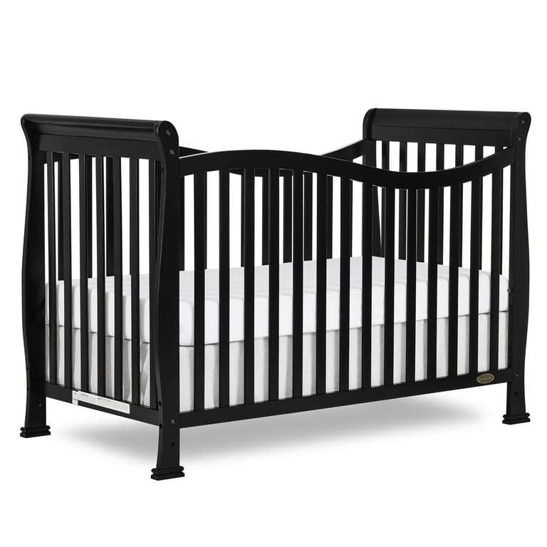 Dream On Me Violet 7-in-1 Convertible Crib Black