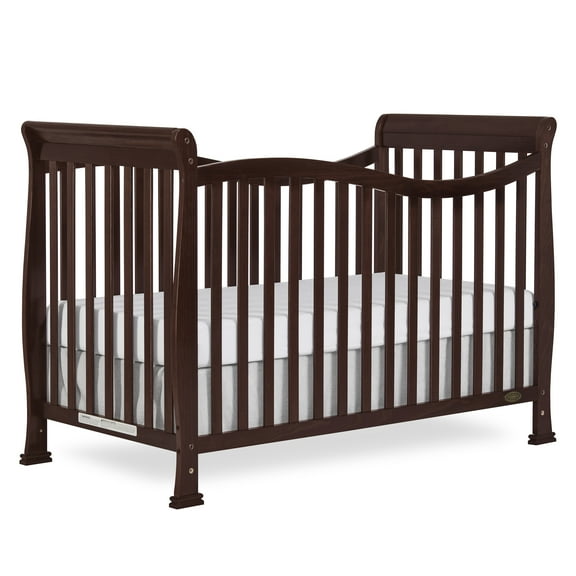 Dream On Me Violet 7-in-1 Convertible Crib Espresso