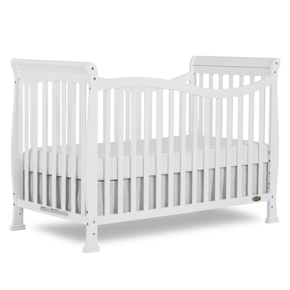 Dream On Me Violet 7-in-1 Convertible Crib White
