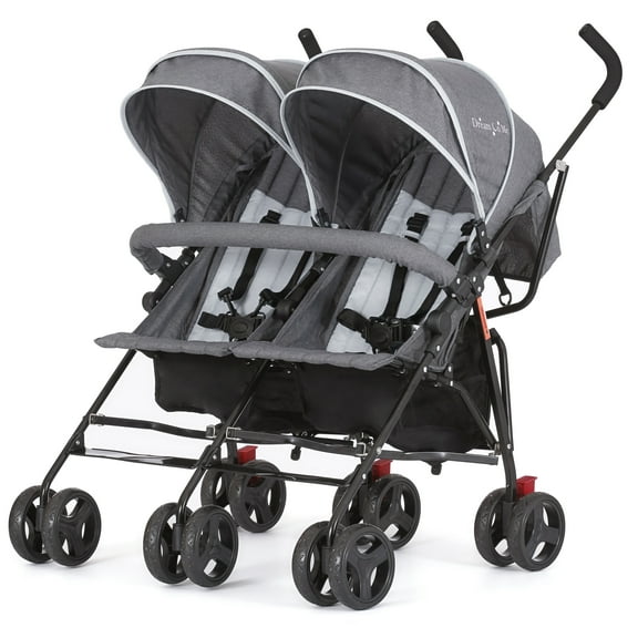 Dream On Me Volgo Twin Umbrella Stroller