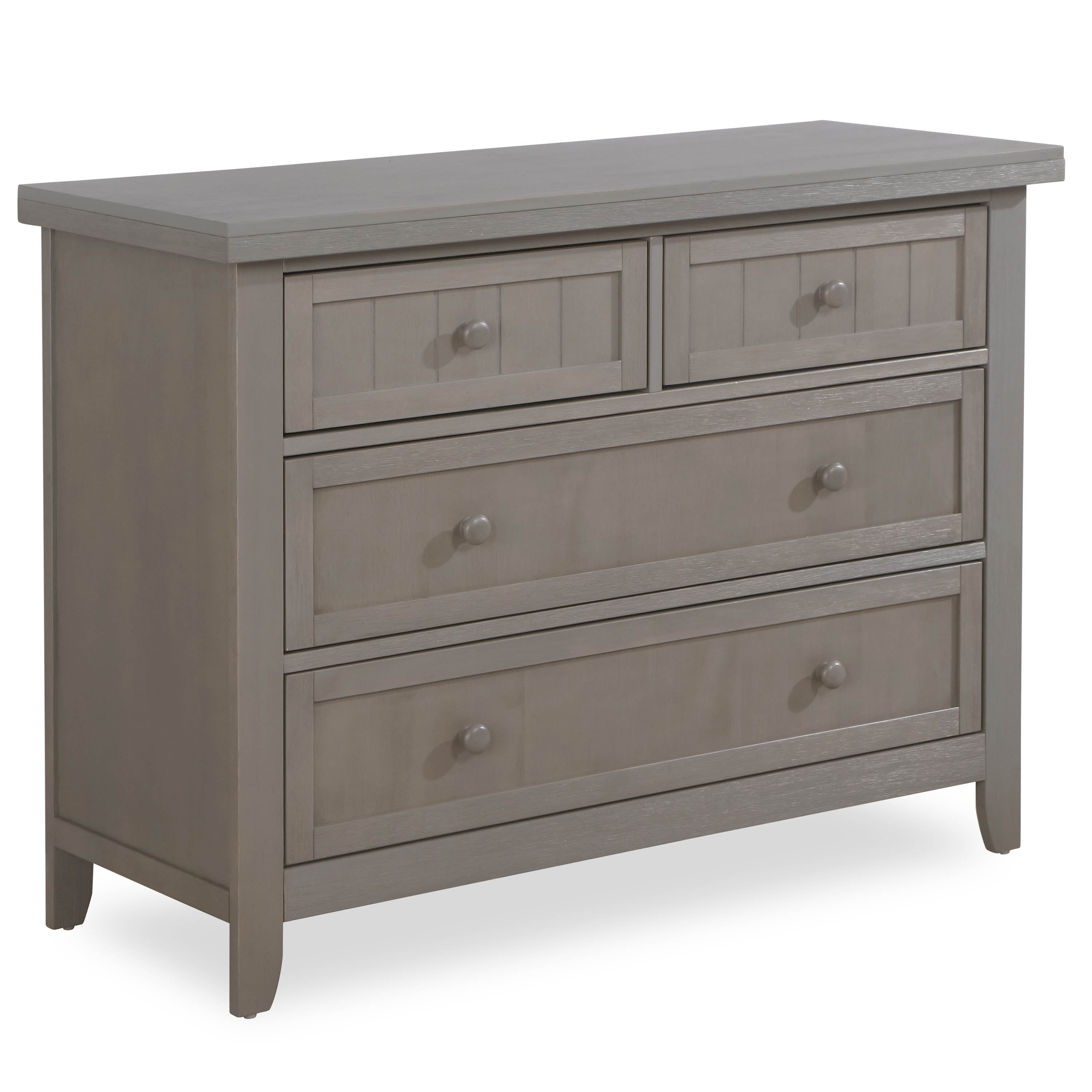 dream on me dresser grey Dream On Me Wade Universal Double Dresser, Cool Gray