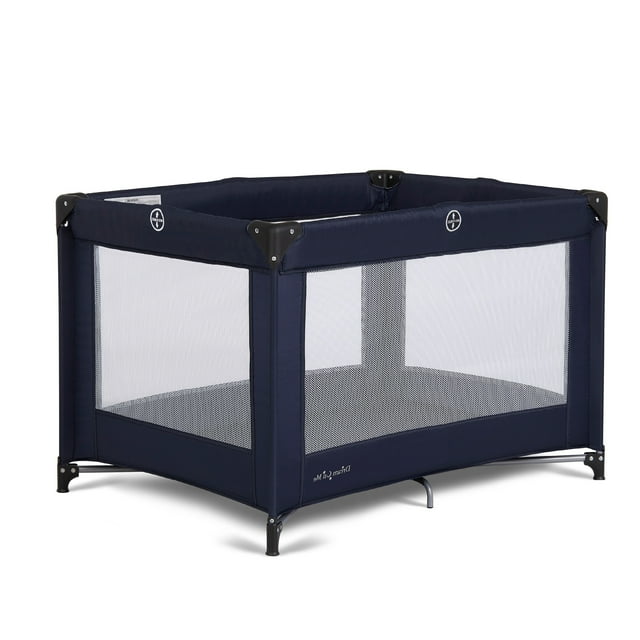 Dream On Me Zazzy Portable Play yard with Navy