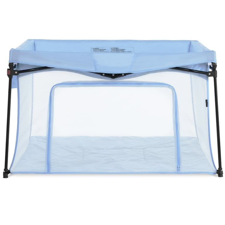 Dream On Me Ziggy Square Playpen Blue Model 4432 BLU