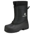 thumbnail image 1 of Dream Pairs Boys Girls Kids Warm Waterproof Snow Boots Winter Outdoor Snow Boots KSTAR BLACK Size 5, 1 of 5