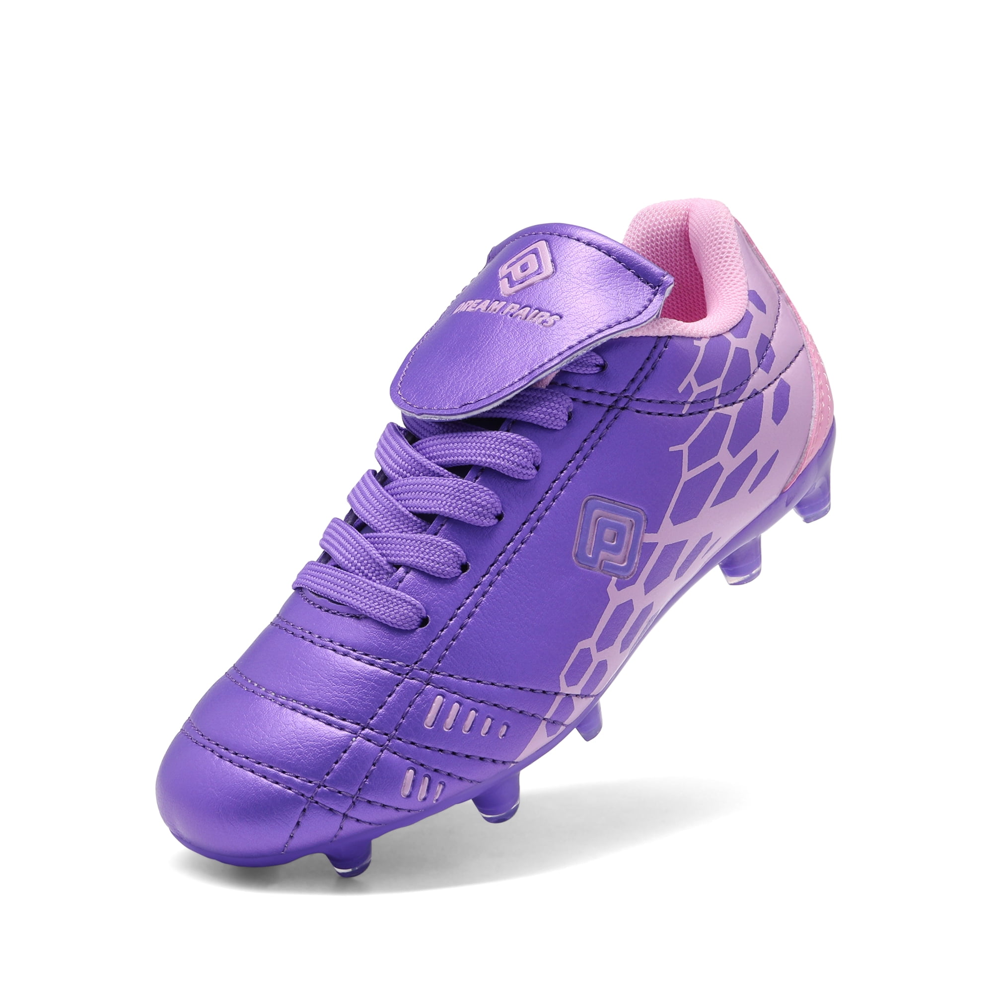Dream Pairs Boys Girls Soccer Football Cleats Shoes(Toddler/Little