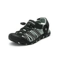 thumbnail image 1 of Dream Pairs Boys Girls Summer Athletic Sandals Kids Beach Walking Sandals 171111-K BLACK/GREY Size 13 Little Kid, 1 of 6