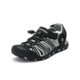 thumbnail image 1 of Dream Pairs Boys Girls Summer Athletic Sandals Kids Beach Walking Sandals 171111-K BLACK/GREY Size 3 Little Kid, 1 of 6