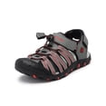 thumbnail image 1 of Dream Pairs Boys Girls Summer Athletic Sandals Kids Beach Walking Sandals 171111-K GREY/RED Size 12 Little Kid, 1 of 6