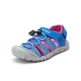 thumbnail image 1 of Dream Pairs Boys Girls Summer Athletic Sandals Kids Beach Walking Sandals 171111-K ROYAL/FUCHSIA Size 9 toddler, 1 of 6