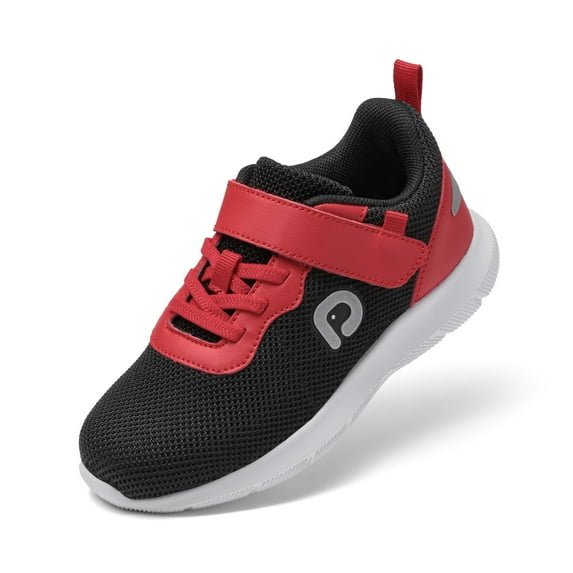 Dream Pairs Boys Girls Toddler Shoes Kids Athletic Tennis Running Sports Sneakers SDRS2212K BLACK/RED Size 9