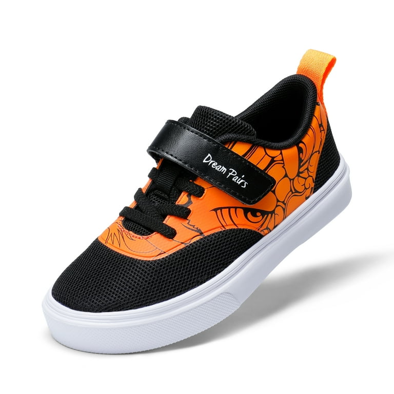 Dream Pairs Boys Shoes Casual Running Tennis Athletic Walking Sneakers for Toddler Little Kids SDFS2214K BLACK ORANGE Size 9 Walmart