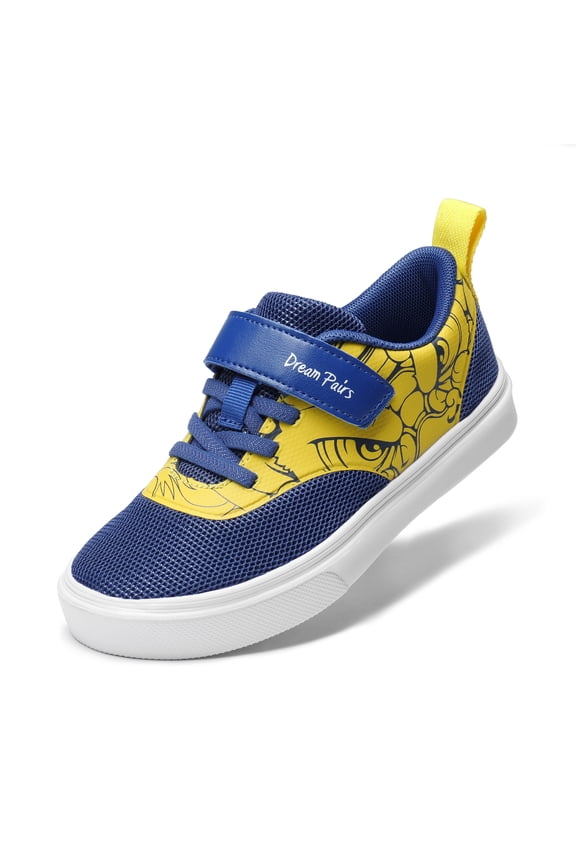 Boys Shoes Casual Running Tennis Athletic Walking Sneakers for Toddler/Little Kids SDFS2214K BLUE/YELLOW Size 10