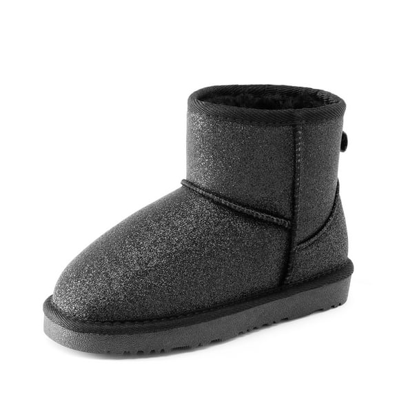 Dream Pairs Girls & Boys Winter Boots Ankle Faux Fur Lined Fuzzy Classic Snow Shoes (Toddler/Little/Big Kid)