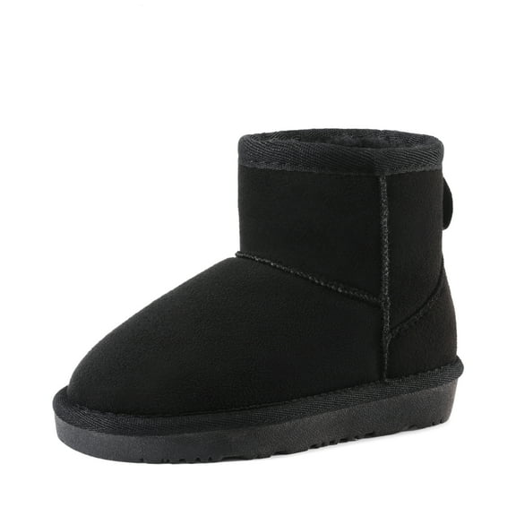 Dream Pairs Girls & Boys Winter Boots Ankle Faux Fur Lined Fuzzy Classic Snow Shoes (Toddler/Little/Big Kid)