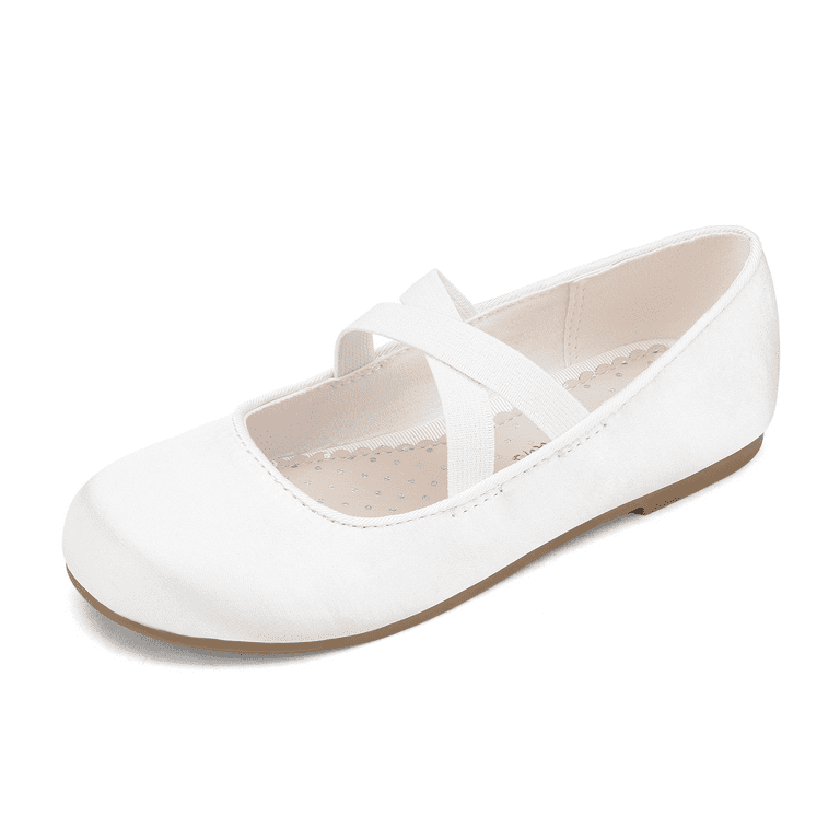 Girls white dress shoes best sale size 2