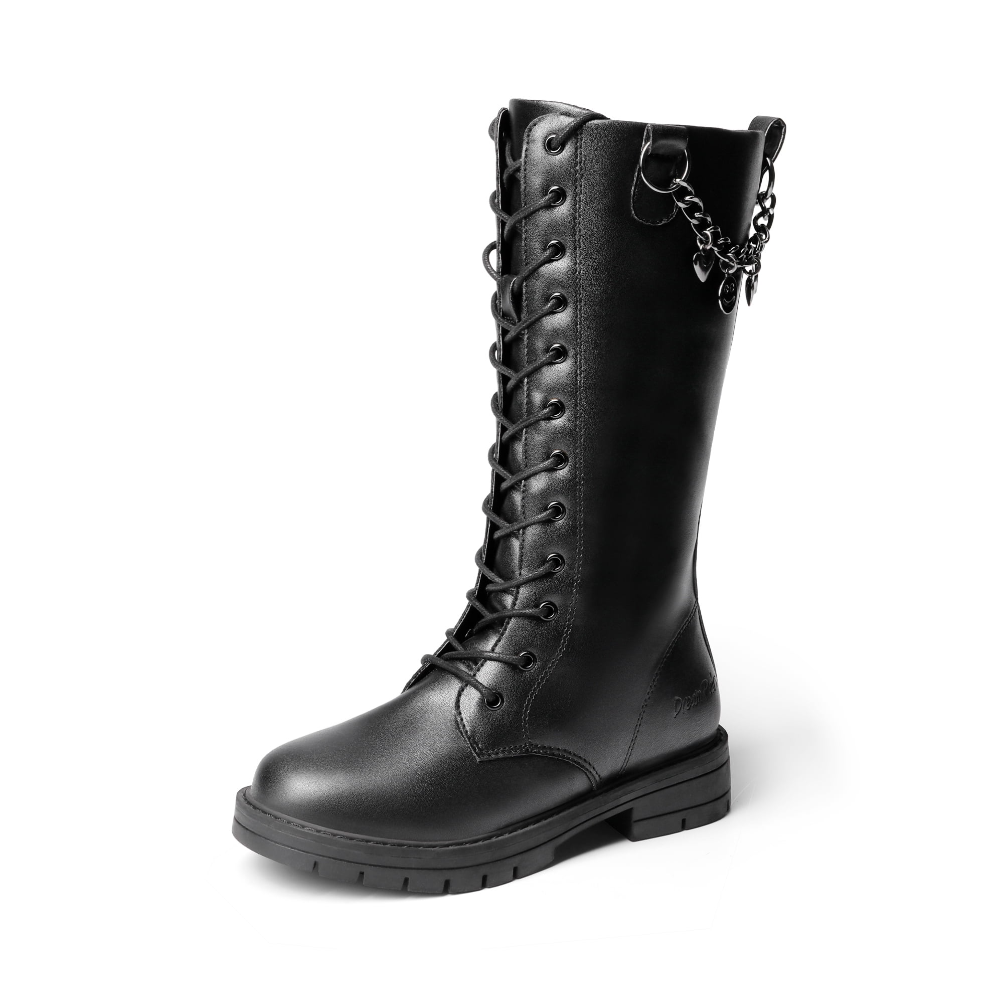 Dream Pairs Girls Knee High Boots Winter Riding Shoes (Little Kid/Big