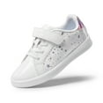 thumbnail image 1 of Dream Pairs Girls Sneakers Toddler Little Kids Tennis School Walking Shoes SDFS2210K WHITE Size 6T, 1 of 5