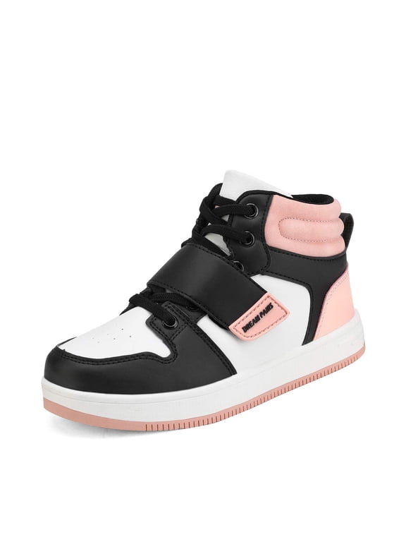 Kids Boys & Girls Fashion High Top Sneaker Youth Fashion Basketball Shoes