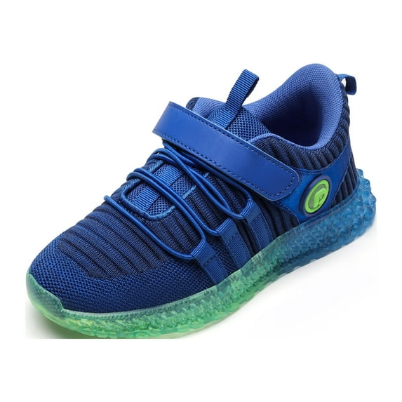 Dream Pairs Kids Boys Girls Lightweight Breathable Tennis Running Shoes Kids Athletic Fashion Sneakers SDRS223K NAVY Size 2