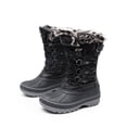 thumbnail image 1 of Dream Pairs Kids Boys & Girls Snow Boots Insulated Waterproof Winter Snow Boots KRIVER-1 BLACK Size 6, 1 of 6