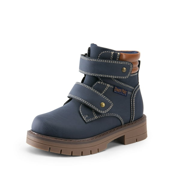 Dream Pairs Kids Fashion Ankle Booties Boys Girls Toddler/Little Kid with Hook and Loop