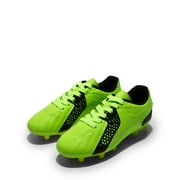DREAM PAIRS Kids Girls & Boys Cleats Soccer Shoes Athletic Low Top Kids Football Shoes Neon/Green/Black Size 3