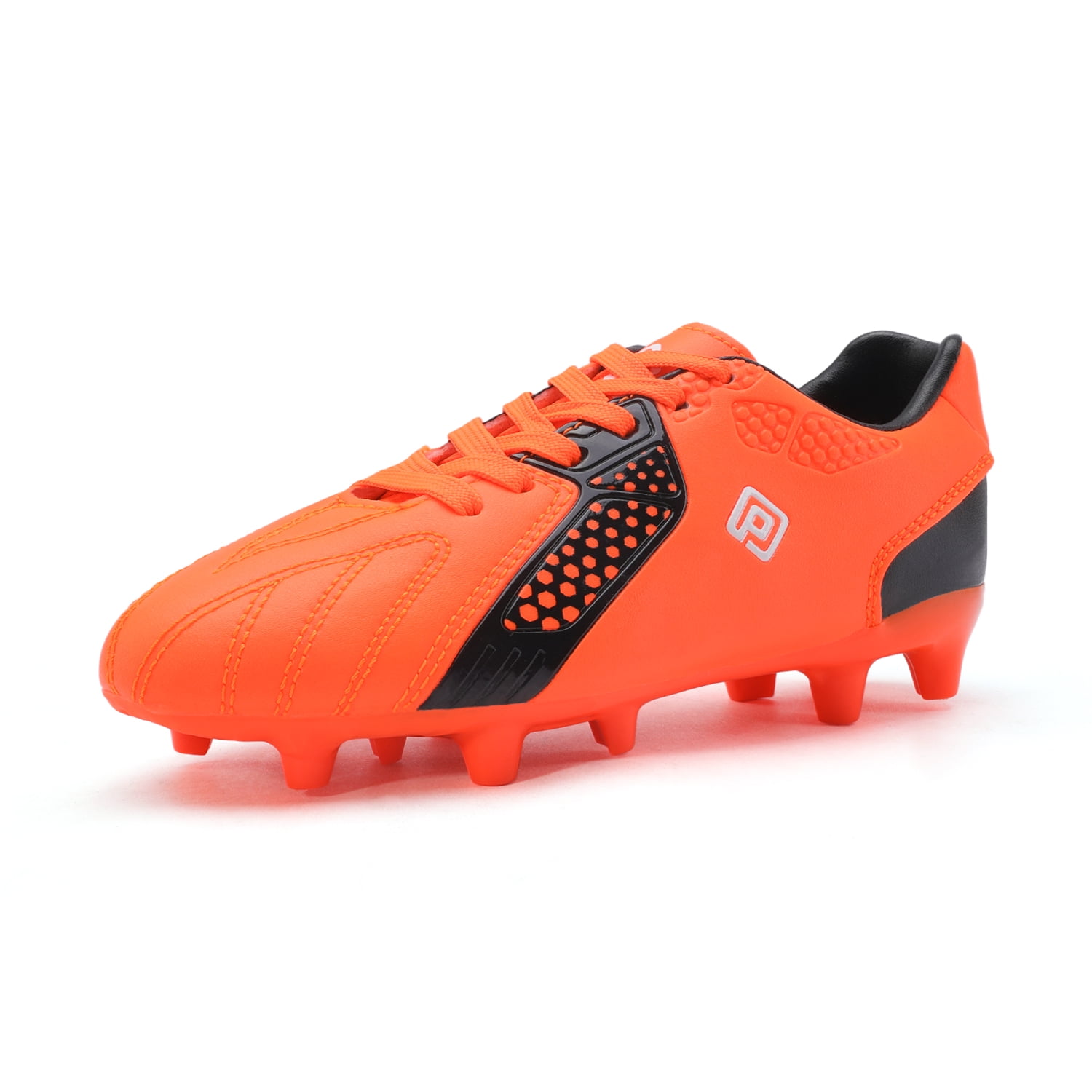 Kids orange football cleats best sale