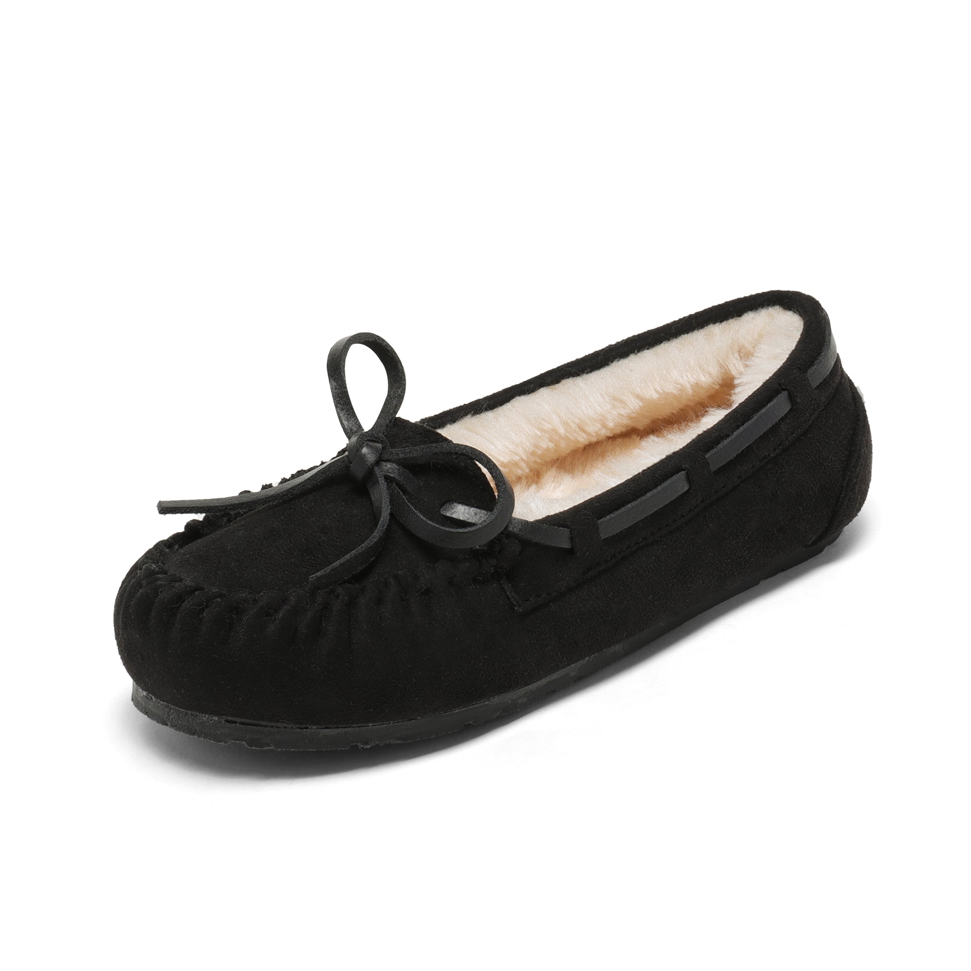 Kids hot sale black moccasins