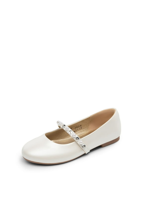 Kids Kids Girls Slip-On Shoes Children Party Dress Dance Shoes Flat Shoes IVORY US SIZE 8