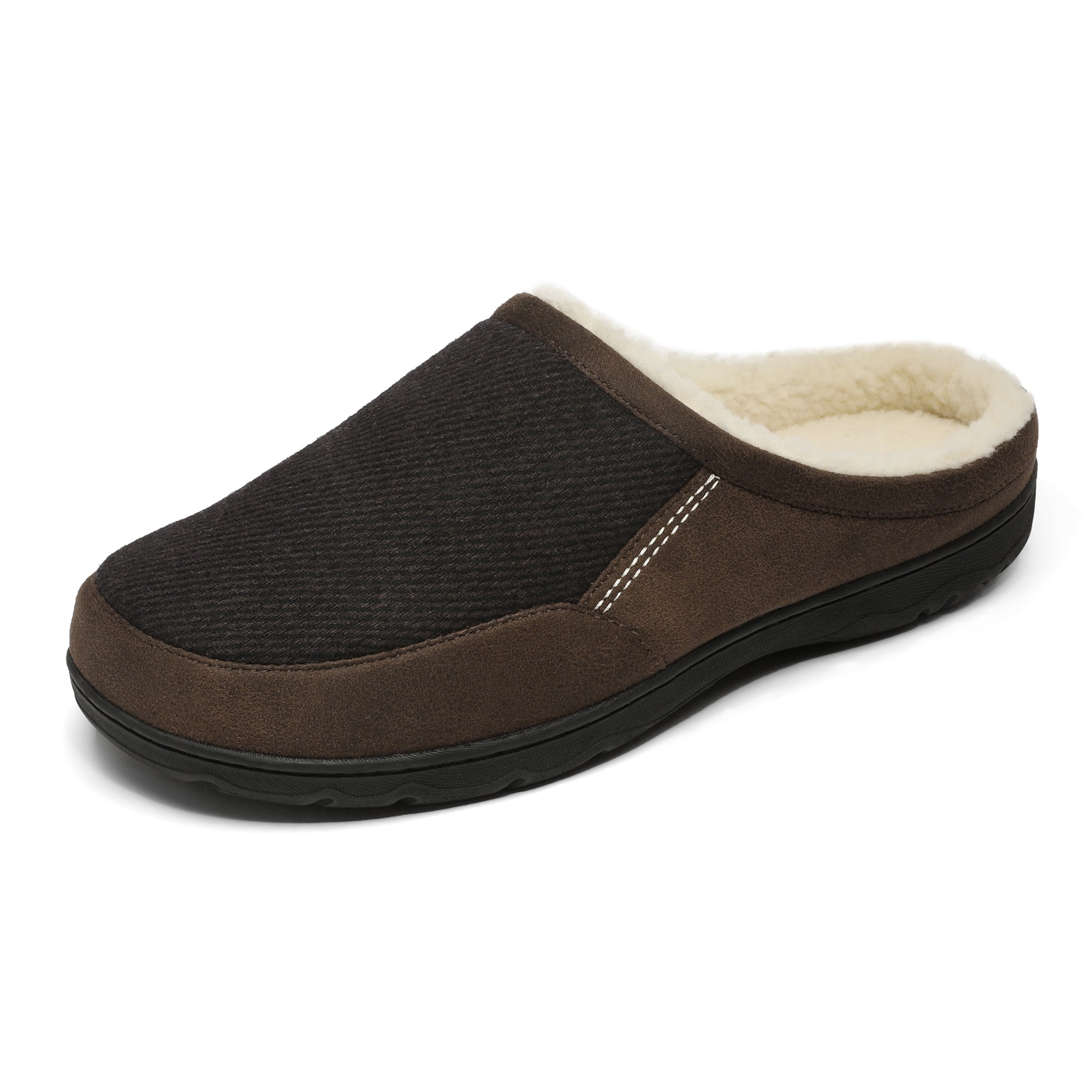 Padders Mens Slippers Harry - Memory Foam Insoles - Soft Suede - FOOTCARE UK