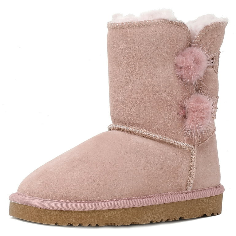 Pink Girls Winter Boots Size Bearpaw Boots Kids Girls Kelly Pink