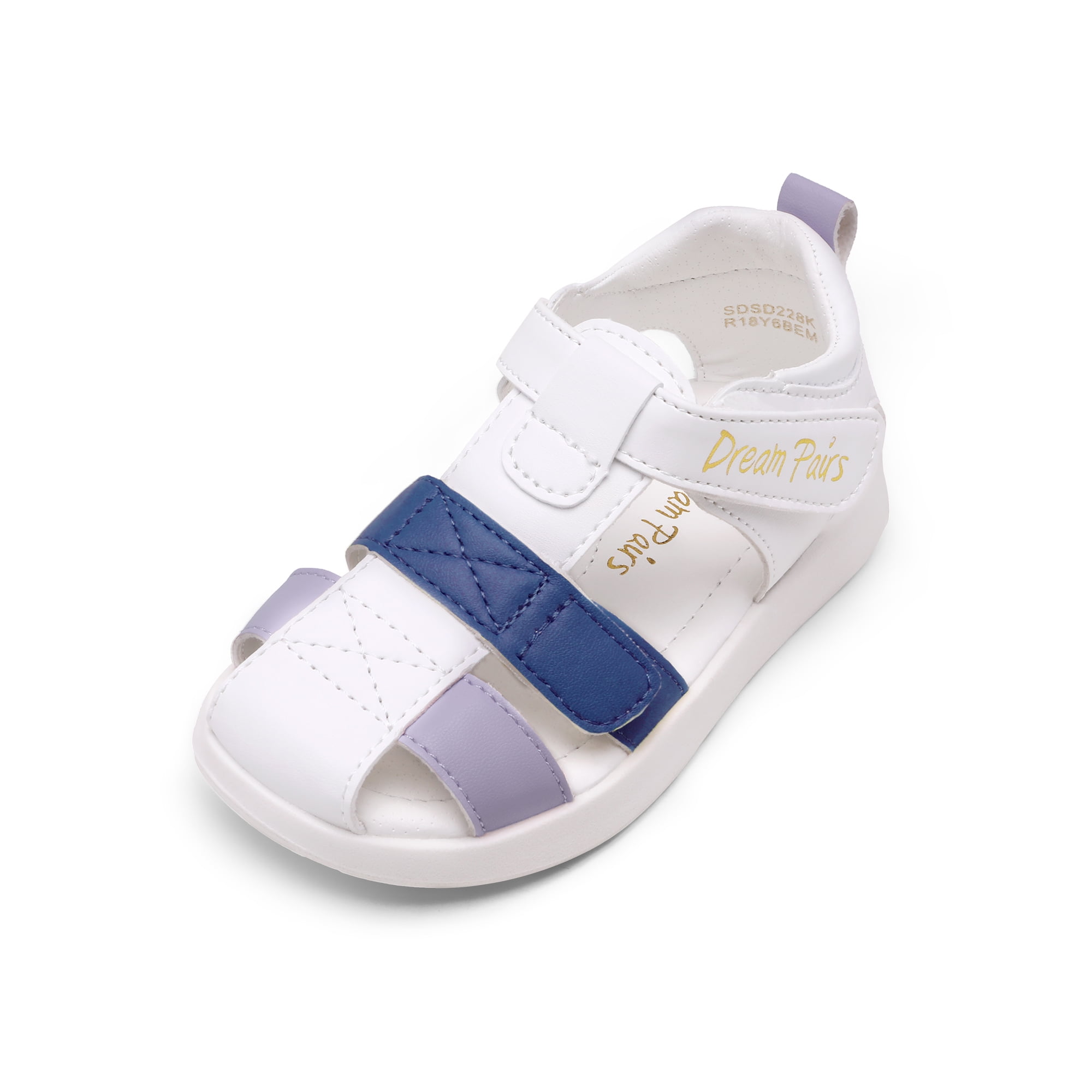 Dream Pairs Toddler Boys Girls Sandals ClosedToe Summer Dress Sandals