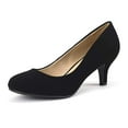 thumbnail image 1 of Dream Pairs Women Bridal Slip On Wedding Shoes Party Dress Low Heel Pumps Shoes LUVLY, 1 of 5