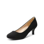 Dream Pairs Women Bridal Slip On Wedding Shoes Party Dress Low Heel Pumps Shoes