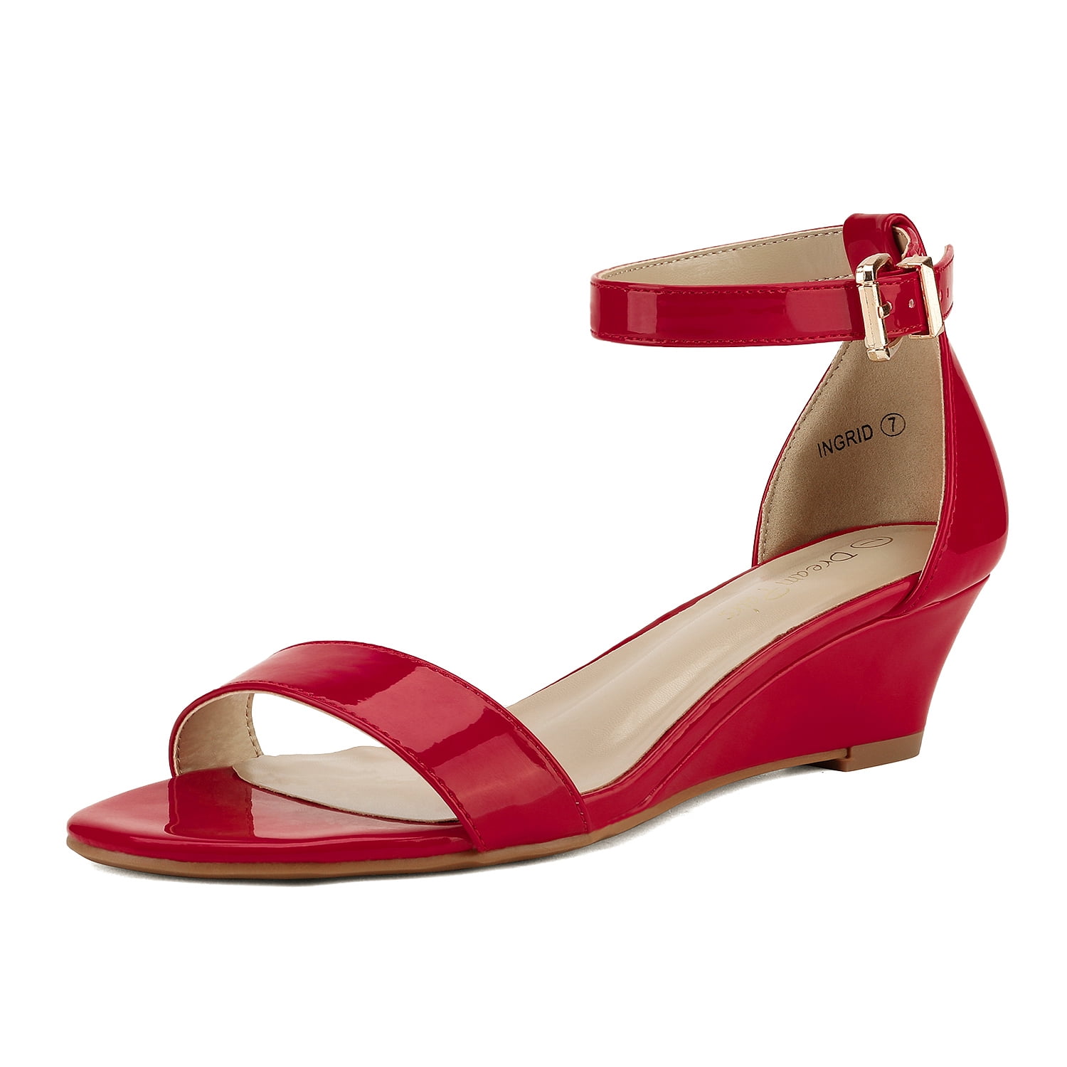 Ankle Strap Dsw Red Wedge Sandals Buy The Lotus Carlotta Wedge