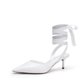 thumbnail image 1 of DREAM PAIRS Women's Slingback Kitten Low Heel Closed Toe Ankle Strap Heels Pointed Toe Strappy Pumps Shoes Party Wedding Dress Shoes, 1 of 7