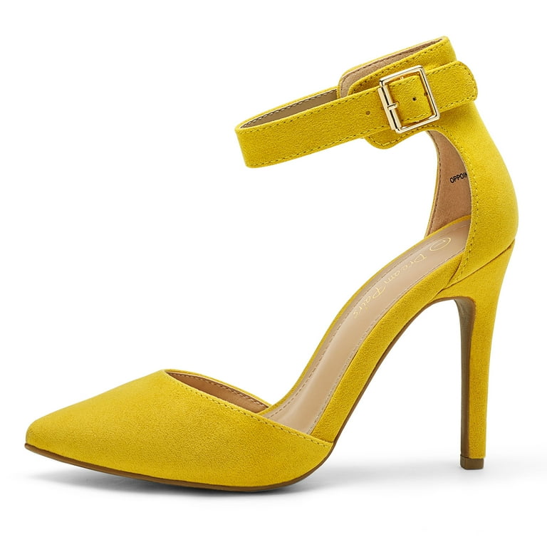 Mustard heels size 11 outlet
