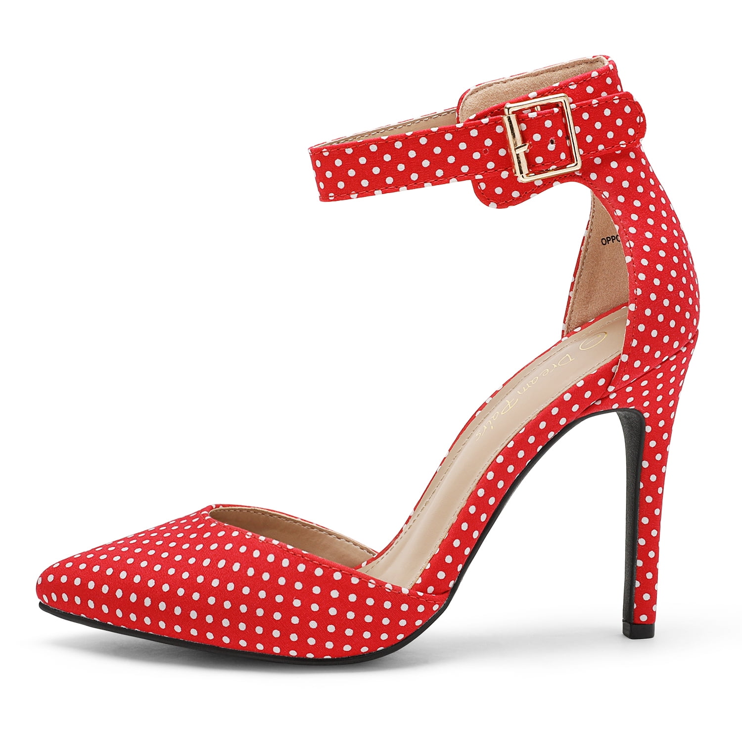 Dream Pairs Women's Ankle Strap Stilettos Pointed Toe High Dream Pairs Women's Ankle Strap Stilettos Pointed Toe High