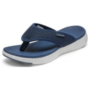 Dream Pairs Women's Arch Support Soft Cushion Flip Flops Thong Sandals Slippers BREEZE-2 NAVY Size 9