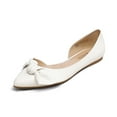 thumbnail image 1 of Dream Pairs Women's Ballet Flats Comfortable Pointed Toe Dressy Bow Cute Flats Shoes DFA2110-NEW, 1 of 5
