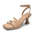 thumbnail image 1 of Dream Pairs Women's Buckle Strap Open Toe Heels, 1 of 7