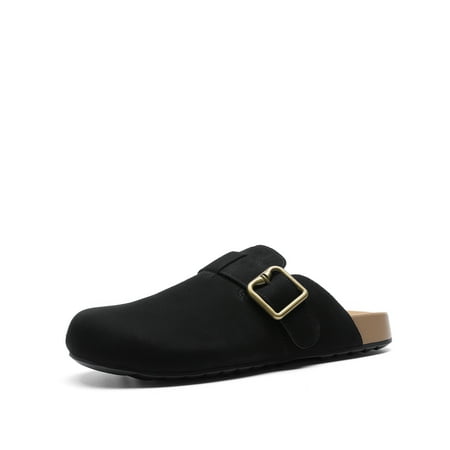 BURUDANI Women Clogs Comfortable Lightweight Suede Mules with Soft Footbed price history and forecast - BURUDANI