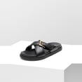 thumbnail image 1 of Dream Pairs Women's Cross-Strap Anti-Slip Flat Sandals, Comfortable Casual Shoes for Daily Runs, 1 of 7