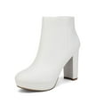 thumbnail image 1 of Dream Pairs Stomp Women's High Heel Ankle Boots, 1 of 6