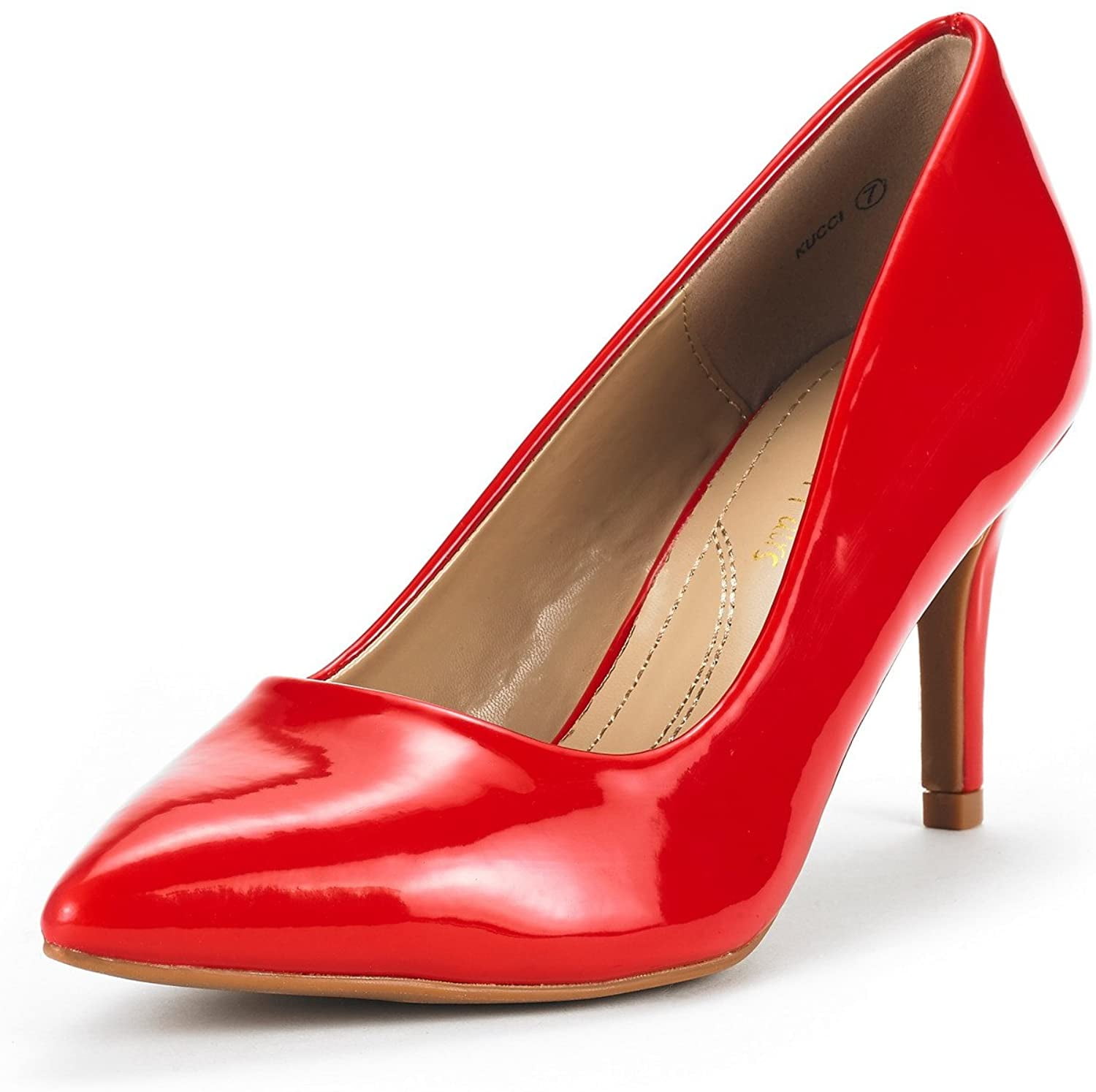 J Kucci Cod Dream Pairs Women's Fashion Comfort Pointed Toe Stilettos Pump Shoes ...