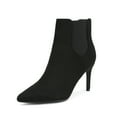 thumbnail image 1 of Dream Pairs Women's Fashion Stilettos High Heel Pointed Toe Ankle Boots KIZZY-1 BLACK/SUEDE Size 10, 1 of 5