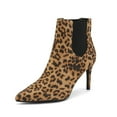 thumbnail image 1 of Dream Pairs Women's Fashion Stilettos High Heel Pointed Toe Ankle Boots KIZZY-1 LEOPARD Size 6.5, 1 of 5