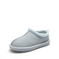 thumbnail image 1 of Dream Pairs Women's Genuine Suede Fuzzy Slippers FuzzyEasy Fluffy Cozy Memory Foam Slip-Ons, 1 of 7